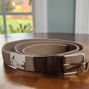 DOCKERS Stretch Belt Khaki Size 3XL 50-52